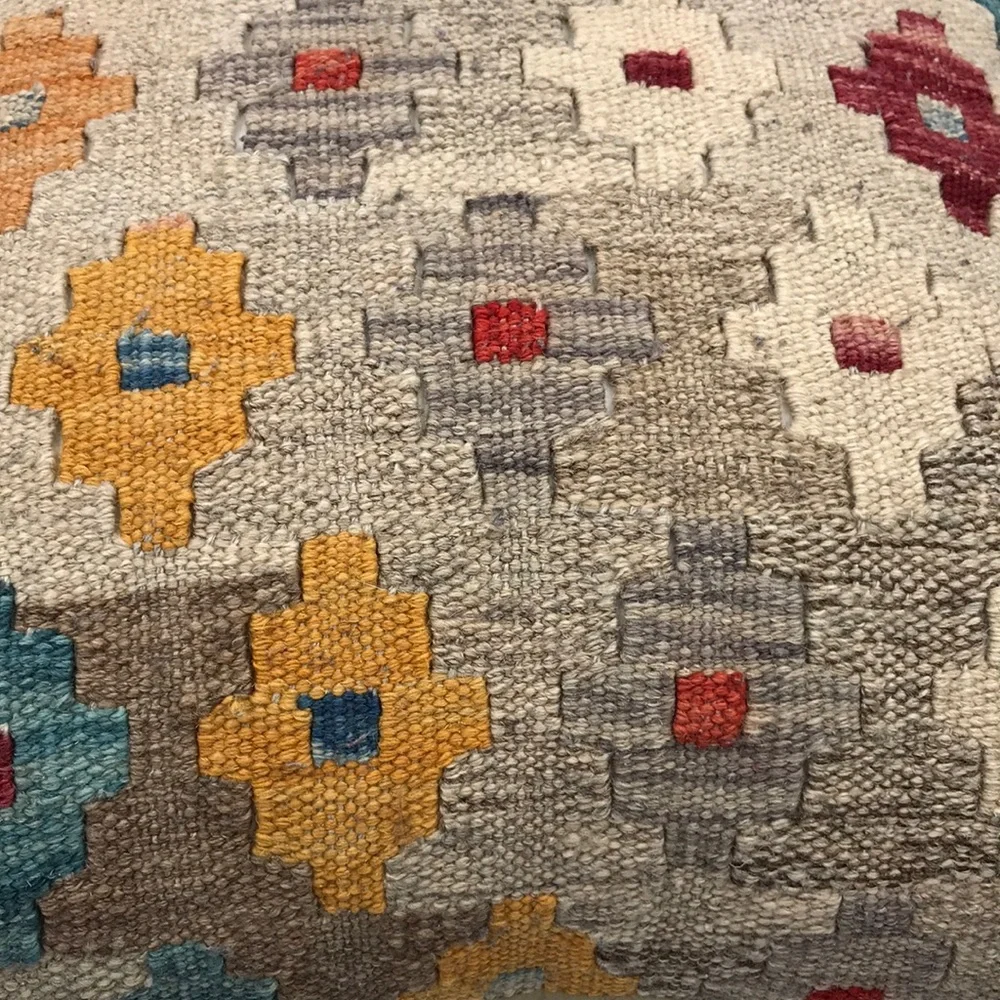 Loloi One Of A Kind Turkish Kilim Rug Pillow Cushion Cover